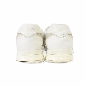 LOUIS VUITTON ランアウェイ ライン モノグラム スニーカー ローカット レザー 7 白 ホワイト 1A5AXS AA