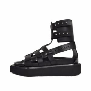 Rick Owens Turbo Cyclop Sandals 40 ブラック RU01B1879LE