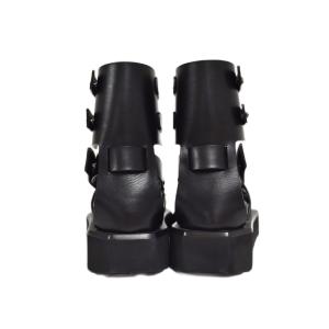 Rick Owens Turbo Cyclop Sandals 40 ブラック RU01B1879LE