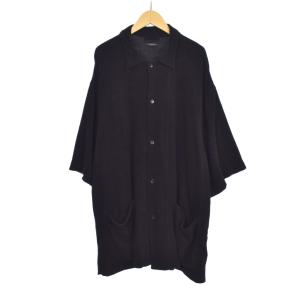 25SS C/CA パイル半袖シャツ 3 ブラック B01-05025
