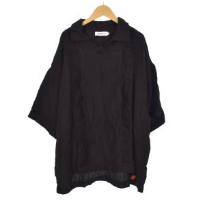 RAYON CUBA OPEN POLO ポロシャツ 半袖 XL 黒 ブラック SS25-S03