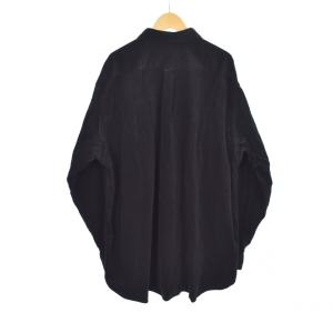COMOLI 24AW コーデュロイ コモリシャツ 5 ブラック A03-02004