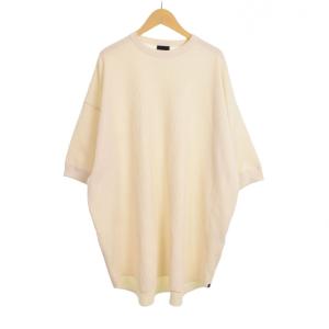 TECH THERMAL CREW S/S テック サーマル Tシャツ 半袖 XL ベージュ BE-33025