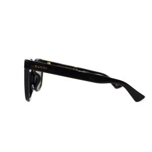 GUCCI サングラス ウェリントン アジアンフィット 5619-145 ブラック GG1346SK