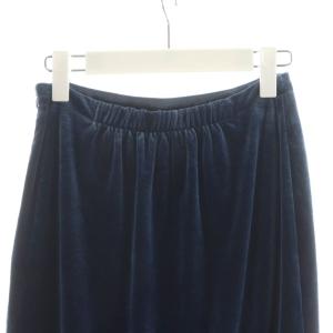 Ameri VINTAGE SLIT VELOR I LINE SKIRT タイトスカート ロング スリット Iライン ベロア S