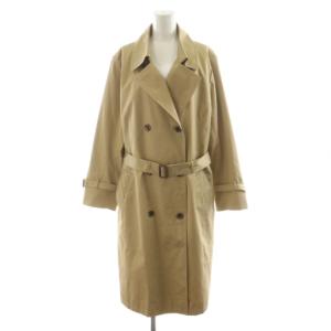 トレンチコート ロング ベルト付き ダブルブレスト 48 ベージュ CMWWBS0202 /AN41