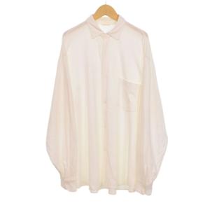 25SS ジャージ コモリシャツ 2 ホワイト B01-05040