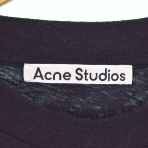 Acne Studios Printed Heart Tシャツ XS ブラック FN-UX-TSHI000140