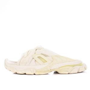 BALENCIAGA トラックスライドサンダル スリッパ 41 ホワイト 618083