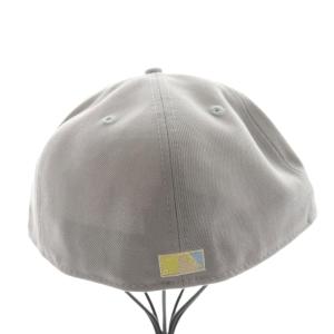 NEW ERA 59FIFTY オークランドアスレチックス キャップ 帽子 ロゴ 刺繍 7 5/8 グレー 208824