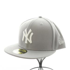 PC 59FIFTY ニューヨーク ヤンキース キャップ 帽子 ロゴ 刺繍 8 グレー 208824 /AN20