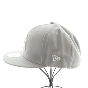 NEW ERA PC 59FIFTY ニューヨーク ヤンキース キャップ 帽子 ロゴ 刺繍 8 グレー 208824 /AN20