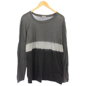 Tシャツ ロンT カットソー 長袖 50 グレー /TK