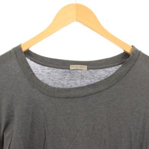 BOTTEGA VENETA Tシャツ ロンT カットソー 長袖 50 グレー /TK