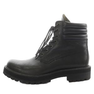 DIET BUTCHER 18AW 栃木レザー ショートブーツ 42 ブラック