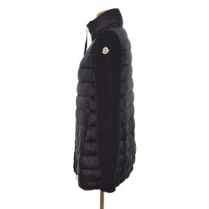 MONCLER 19AW MAGLIONE TRICOT CARDIGAN ダウンジャケット S ブラック