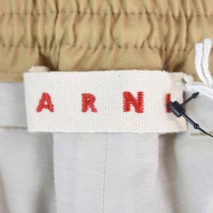 MARNI 23SS ウールトロピカルシャーリング1Pテーパードパンツ 48 ベージュ PUMU0017U1