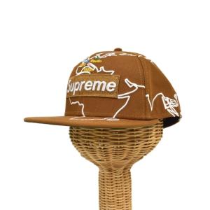 New Era 23FW World Wide Box Logo キャップ 7 5/8