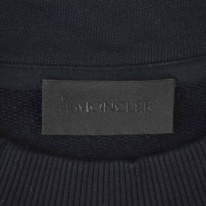 MONCLER 23SS MAGLIA GIROCOLLO スウェット XL ブラック I10918G00013