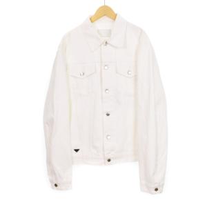 23SS コットン デニムジャケット XXXL ホワイト GEB227