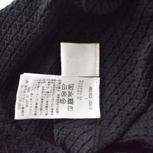 Mame Kurogouchi 24SS Shirring Jersey Jacquard Flare Skirt 1 ブラック