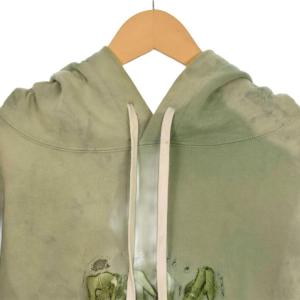 CVTVLIST 3D LOGO USUAL HOODIE グリーン