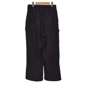 Y-3 WASHED TWILL PANTS S ブラック JD3522