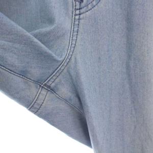 EDWIN FLE エフエルイー インディゴニット ジョガーパンツ イージーパンツ テーパード L 水色 ライトブルー