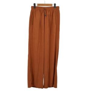 20SS Satin Easy Pants 44 オレンジ TV01-FF312