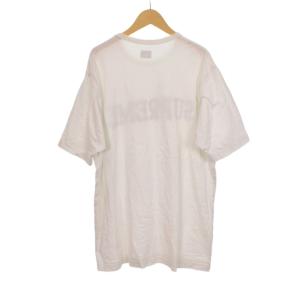 Supreme 17SS Collegiate Logo Tee L ホワイト