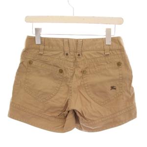 BURBERRY BLUE LABEL ショートパンツ 裏地チェック 36 ブラウン FQ531-217-50 /YM