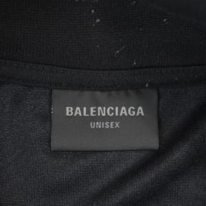 BALENCIAGA 23年製 スポーツアイコン パーカー 5 ブラック 768067