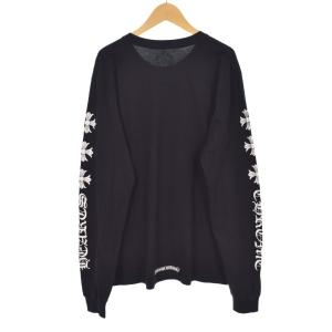 CHROME HEARTS クロス プリント Tシャツ M ブラック