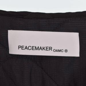 OAMC 25SS PEACEMAKER quilted black jacket