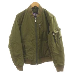 フィールドジャケット ブルゾン 中綿ジャケット ジップアップ M カーキ NY2556N /AN48