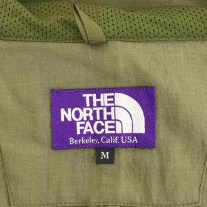 THE NORTH FACE PURPLE LABEL マウンテンパーカー ジップアップ ロゴ 刺繍 M カーキ NP2703N /AN18