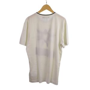 DOLCE&GABBANA Tape Logo T-Shirt 半袖 ロゴ 刺繍 46 白 ホワイト G8KD0T AA
