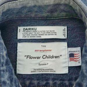 DAIRIKU 21SS パッチワーク デニムシャツ Patch Work Denim Shirt デニムジャケット Gジャン
