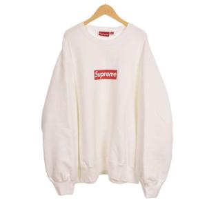 25SS Box Logo トレーナー XL ホワイト