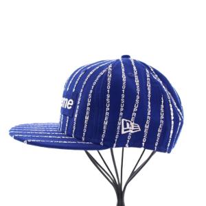 Supreme NEW ERA 19SS Text Stripe ベースボールキャップ