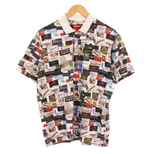 21SS Labels Polo ラベルポロシャツ S マルチカラー