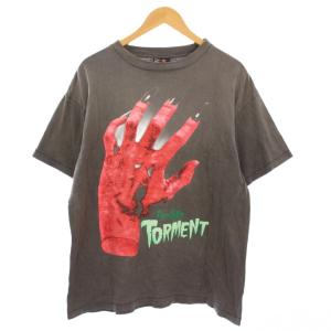 23SS DEVIL HND Tシャツ ダメージ加工 M グレー