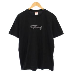 KAWS 21SS Chalk Logo Tee M ブラック