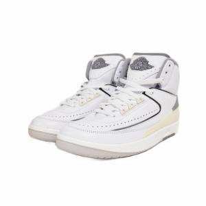 NIKE GS Air Jordan 2 White and Cement Grey 2 ホワイト