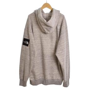THE NORTH FACE SQUARE LOGO HOODIE スクエアロゴ フーディー パーカー XXL グレー NT12333