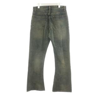 BALENCIAGA 23AW デニムパンツ ウォッシュド加工 ブーツカット M ブルー