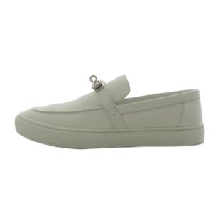 HERMES ゲーム ケリー金具 スニーカー 42 ホワイト