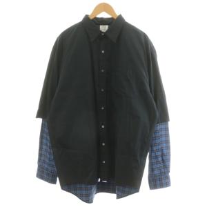 19SS FUSION SHIRT XL ブラック