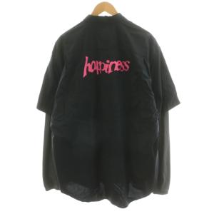 19SS HAPPINESS SHIRT XL グレー ピンク