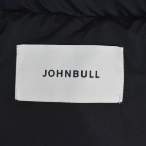 JOHNBULL ダウンジャケット ナイロン M 黒 ブラック AH118 214-0136